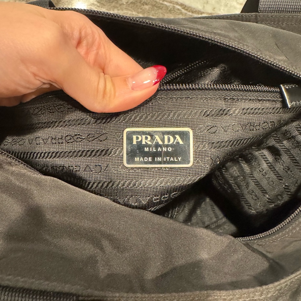 Prada Black Nylon Laptop Bag - Picture 8 of 9
